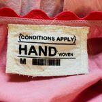 Anthropologie Conditions Apply Hand Woven 100% Cotton Photo 9