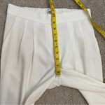 Aritzia  Babaton Cohen Cropped Pleated Dresss Pants Ivory 4 Photo 8
