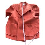Chico's Women's Burnt Orange Open Front Jacket Size 1 Long Sleeve Casual Photo 7