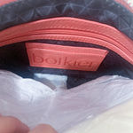 Botkier NWT  Leather Logan Crossbody Bag/Wristlet Clutch - Grapefruit Photo 6