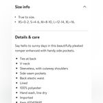 Petal and Pup NWT high neck sleeveless Magnolia Pleated Shorts Romper US L 12 14 Photo 3