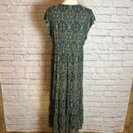 Les Serein Women's PL Green Maxi Dress Boho Print Polyester Bohocore Cottagecore Size undefined Photo 3