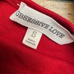 Obsessive Love  Red American Legend Motorcycle Tank Top Women's Size S Photo 1
