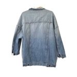 One Teaspoon Premium Distressed Oversized Denim Jacket Small Photo 2