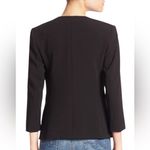 Theory Lindrayia B Admiral Crepe Jacket Blazer Black Size 0 Photo 4