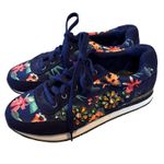 Yellow Box  Mellow Mat Navy Embellished Bling Boho Women's Shoes.  Size 8 Photo 1