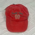 Orange Sanibel Island Cap Red Photo 0