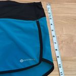 Fayettechill  Turquoise & Black Lined Athletic Shorts Photo 8