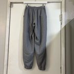 Monk & Lou Jogger Trousers Pants Straight Striped Pull On XS Beachy Coastal Blue Photo 3