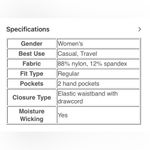 CALIA by Carrie Underwood Women’s Journey Knit Jogger in Grey Pearl Size M Blue Size M Photo 1