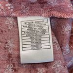 Jack by BB Dakota Womens Sleeveless Lyla Halter Top Rosette Pink Size Small NWT Photo 4