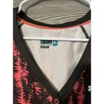 Under Armour Pink Tree Camo Coldgear Fitted Hunting Top 1/2 Button Women Size xL Photo 1