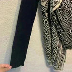 Lucky Brand Aztec western open cardigan sz 1X fall cowgirlcore rodeo winter cozy comfy Photo 4