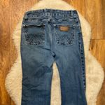 Wrangler  Retro Mae Mid Rise Denim Jean Size 5 Boot Cut Western Medium Wash Photo 7