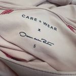 Oscar de la Renta Care+Wear x  Port Access Hoodie Pink Sweatshirt Sz S Photo 3
