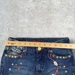 Pepe Jeans Vtg Y2K Deadstock  Low Rise‎ Flare Riveted Grommet Buckle Back Sz 24 Photo 5
