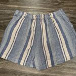 Indigo Rein  Striped Short Color Blue Size Medium Photo 4