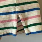 Boden Heather Jersey Breton Colorful Striped 3/4 Sleeve Top US 8 UK 12 White Photo 7