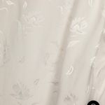 Lulus | NWT REMARKABLE MOMENTS WHITE FLORAL JACQUARD SATIN TULIP MIDI DRESS XS Photo 4