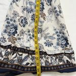 Joie  Floral Mini Dress Size 8 – Puff Sleeve, V-Neck & Belted Waist Photo 4