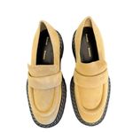 Proenza Schouler NIB Sucal Lug Sole Suede Loafer in Sand Size 39.5 Photo 2