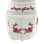 For Love & Lemons Jolene Embroidered Mini Skirt in White sz M Photo 10