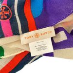 Tory Burch lucky charm motif printed wrap scarf Photo 7