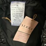 Serra NWT Black Sequin Midi Skirt - New with Tags - Elastic Waist Photo 4