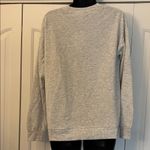 Workshop Republic Clothing  Gray Sweatshirt Gold Pug w/ Santa Hat Size Small Photo 1