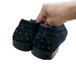 Tod's TOD’S woman’s suede black loafers size 81/2 EUC Photo 4