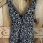 Jaclyn Smith Woman's Black And White Size 12 Tankini Swim Top Padded Bra Area Photo 0