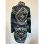 Gorgeous J.Jill Oversized Blue Tapestry Shrug Sweater Size Small Photo 4