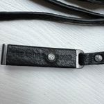 Treasure & Bond  black pebble leather crossbody bag, expandable 12 x 10 ins Photo 10