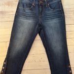 1822 Denim 1822 Dark Blue  Cropped Jeans with Vintage Look Photo 1