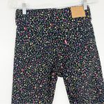 Levi's Levi’s Wedgie Straight Jeans Black Floral Secret Garden Straight Fit Size 27 Photo 9