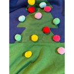 Mighty fine Christmas Tree Pom Pom Knit Sweater Dress Size Large Holiday NWT Photo 10