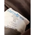 Vintage Brown Samsonite Leather Laptop Bag 12"x16" With Adjustable Strap & Multi Photo 2