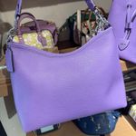 Coach Laurel Shoulder Bag Crossbody In Leather/Silver/Iris CR148 NWT Photo 2