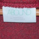 Abound  red and black heather V-neck short sleeved t-shirt size medium Photo 3