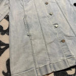 Susan Graver  Regular light blue denim long Jean jacket‎ women’s size XLP Photo 3