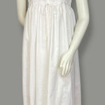 Cotton Nightgown White Embroidered Classic Sleeveless Ribbon Gilligan & O‘Malley Photo 0