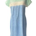 Talbots CAP SLEEVE DRESS - TIE-DYE T shirt dress size small Photo 1