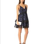 Kendall + Kylie NWT  Lace Baby Doll Dress in Navy Photo 5