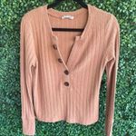 We The Free Women's Free People ‘’ Oliver Henley Shirt in Clay Sz Medium Photo 5
