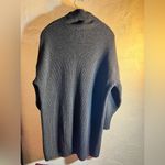 Sweater dress by Free Assembly, charcoal grey, XL, beautiful detailed sleeve Gray Photo 1