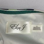 Eliza J Green Vibrant Diamond Geo Print Abstract Lined Shift Dress Womens Sz 8 Photo 9