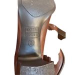 Mootsies Tootsies Women’s Cinnamon Brown Leather Loafer Heels Sz 7 Photo 4