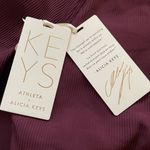 Athleta NWT + ALICIA KEYS Goddess Bodysuit, Maroon, Size M 450639 Photo 7