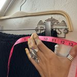 NWOT CROCHET MAXI SKIRT W LINING XS/S elastic waist Black Photo 3