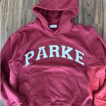 PARKE  BURGUNDY HOODIE Photo 2